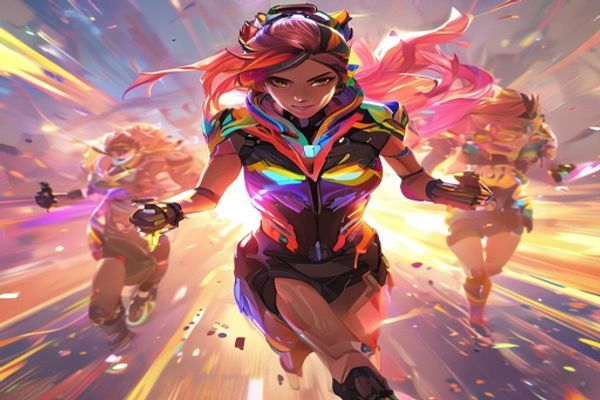 天天酷跑小魔女